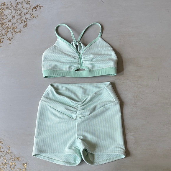 Tiger Friday Celebrity Bra + Flattery Shorties-Seaglass - Picture 1 of 7